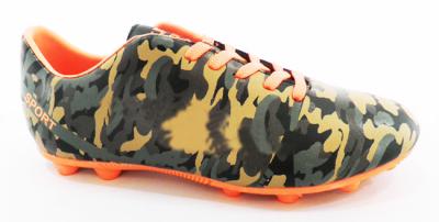 China PU Studs Colorful Lightweight Youth Soccer Footwear Water Proofing for sale