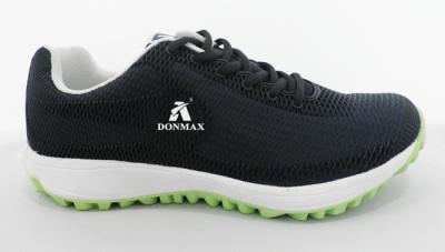 China Black Customized Golf Trail Hiking Shoes Gym With Anti Slip RB Spikes for sale