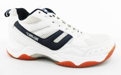 China White Customized Brand Lightweight Tennis Shoes With PU Upper/MD Outsole for sale