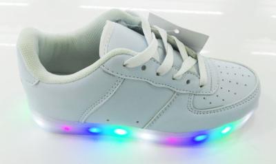 China Anti Slip Running Kids Shoes With Lights / Lighting Shoes Breathable for sale