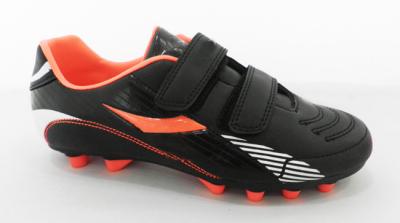 China Custom Wholesale Soccer Shoes Outdoor Wide All Black Soccer Cleats for sale