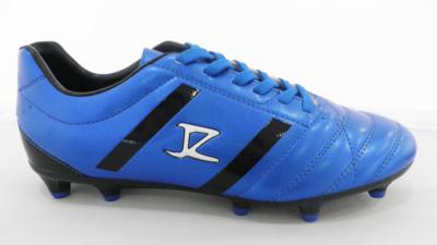 China Real Men Indoor Royal Blue Youth Soccer Turf Shoes Eco Friendly for sale