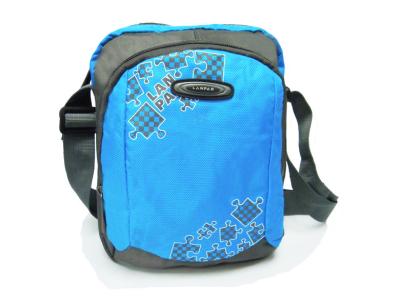 China Blue Mens Nylon Sports Bag for sale