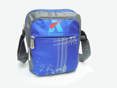 China Blue Color Outdoor Nylon Sports Bag , Side Bags For Men / Women / Children for sale