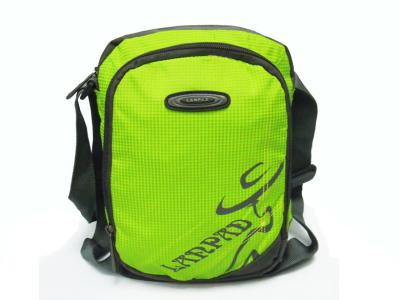 China Green Shoulder Nylon Sports Bag For Men / Women / Children Outdoor for sale