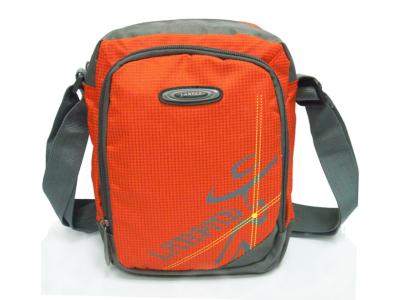 China Orange Side Nylon Sports Bag For Men / Women / Ladies Design Bag for sale