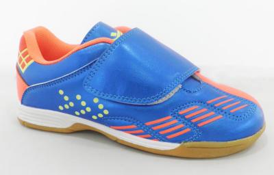 China Colored Customized Indoor Soccer Shoes , Velcro Turf Soccer Shoes for sale