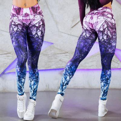 China Antibacterial women set crack! crack! Trainer Pants Butt Yoga Waist Leggings for sale