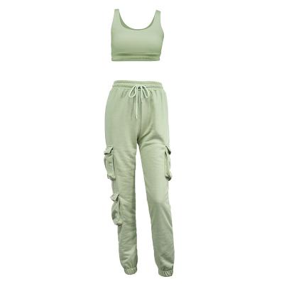 China 2021 Autumn Winter Fashion Trousers Solid Color Sports QUICK DRY Casual Pants High-waisted With Pockets for sale