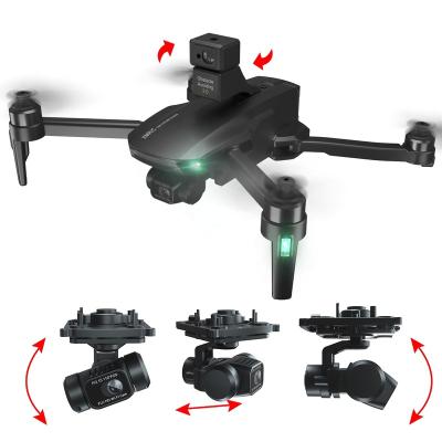 China 2023 New Design M9 Drone 4 Way Obstacle Avoidance Gimbal Motor Gps Mode Remote Control Aircraft Triaxial Brushless Headless Drone Long Resistance for sale