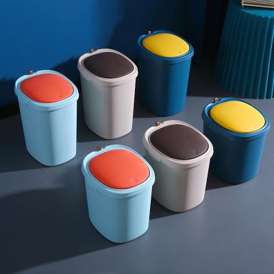 China High Quality Viable Plastic Trash Bin Hot Selling Plastic Waste Bin Plastic Living Room Tray Bin for sale