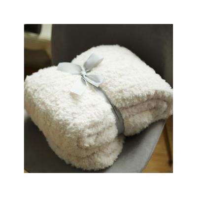 China New Super Soft Luxury Modern Custom Process Rise Faux Fur Rabbit Blanket for sale