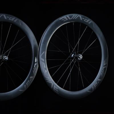 China Road Bikes -Vine C60 Light Carbon Fiber Bike Wheels Bike Cyclocross Wheel Anvil And Tubular for sale