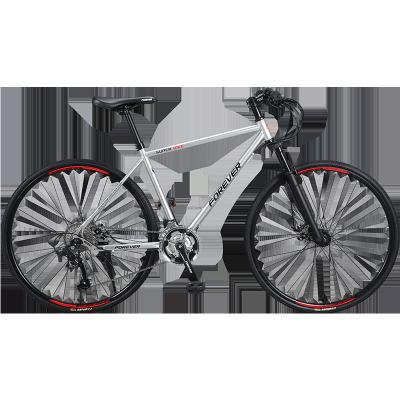 China Aluminum Alloy FOREVER GT20-3 700C 27 Speed ​​Bicycle Disc Brake Mechanical Brake Cycling Adult Cross Country Bicicleta Road Bike for sale