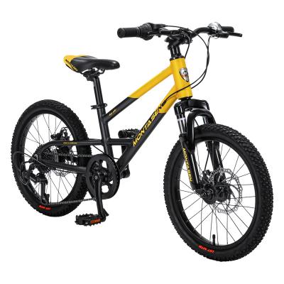 China Flat Earth Montasen 18/20 Inches 7 Speed ​​Mountain Bicycle Student Bike Ride On Car Cycling Bicicleta Alu Frame Sports for sale