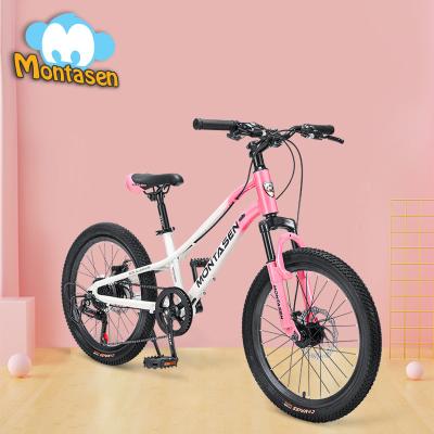 China Montasen AB03 New Arrival Steel Kids Bicycle 24 Inch 21 Speed ​​Kids Bike Frame Alu Bicycle For Kids 3-7 Years Old for sale