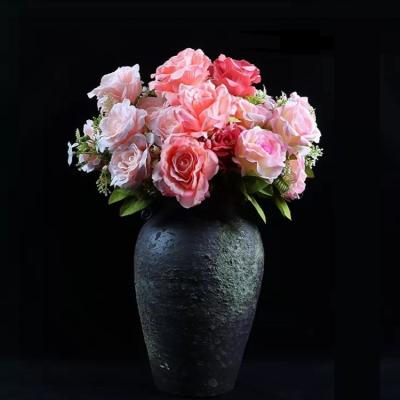 China Beautiful Realistic High Quality Colorful Ellie Rose Artificial Flower For Home Decoration 2021 New 11 Heads From China Suppliers Cheap for sale