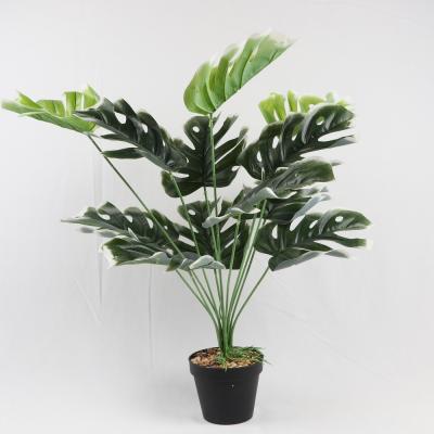 China Hot Selling Realistic Decorative Ornamental Outdoor Acrylic Artificial Plant Green With 3D Pot Wedding Venue Fiddle Leaf Palm Olive Trees for sale