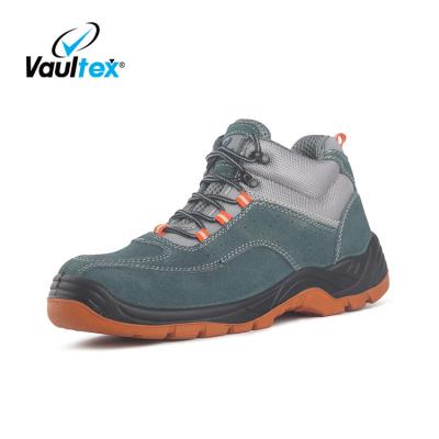 China Comfortable Waterproof Genuine Leather Safety Shoes Vaultex S3 Anti Static Anti Static Resistant Construction With Steel Toe Cap for sale