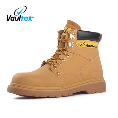 China Vaultex Anti-Static Safety Anti-Puncture Comfortable Anti-Slip Construction Work Shoe Increase Mens Safety Boots With Steel Toe Cap for sale