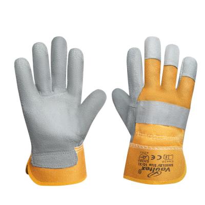 China Work Protection Vaultex Custom Cut Tig Leather Welding Gloves Leather Heavy Duty Work Gloves Men Heavy Duty Construction for sale