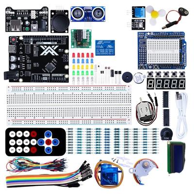 China STEM electronic education for Arduino 37 in 1 sensor module learning kit V2.0 electronic introductory educational programming coding kits for sale