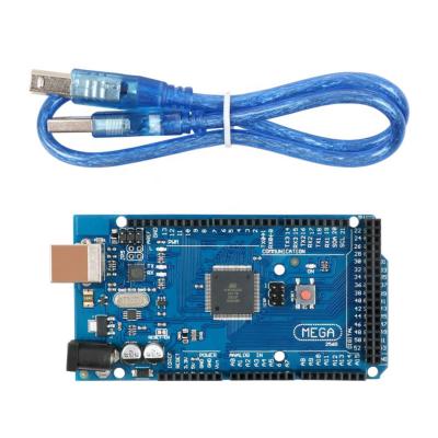 China ATmega16U2 Hot Selling Mega2560 R3 Microcontroller With USB Cable Development Board Use For Arduino Part Mega 2560 Development Board for sale