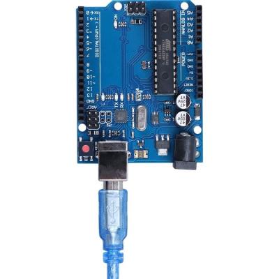 China best selling development board compatible with atmega328P microcontroller use for Arduino UNO R3 DIY Smart car development board atmega328P for sale