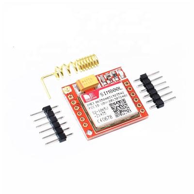 China Best quality standard SIM800L GPRS adapter board small GSM module microSIM card/core board for sale