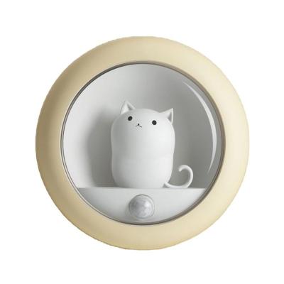 China Modern Led Cute Portable Motion Sensor Night Light Rabbit Kids Night Light USB Charging for sale