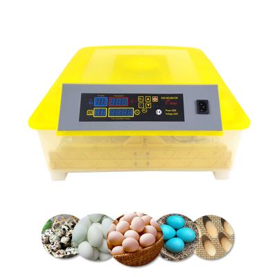 China Full Automatic Mini Automatic Egg Incubator 48 Chicken Duck Poultry Egg Incubator Hatchery Machine for sale