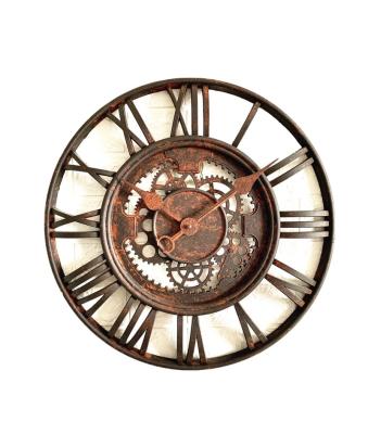 China Factory Supplier Antique Transparent Wall Clocks Decoration Wall New Product Style Items for sale