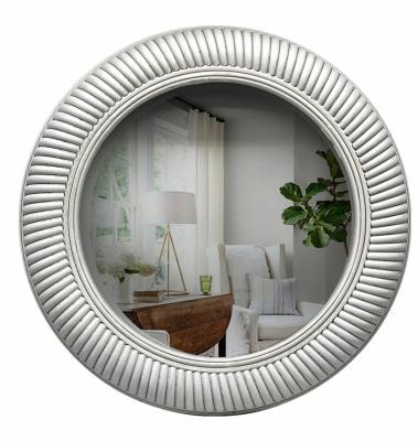 China Farmhouse Interior Ministry Large Decorative Frame Wall Mirror Plastic Wall Decor Living Room 20 Inch Mirrors for sale