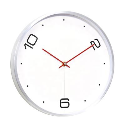 China Living Room Design 3d Wall Clock Home Decor Vintage Modern Times Round Wall Clocks for sale