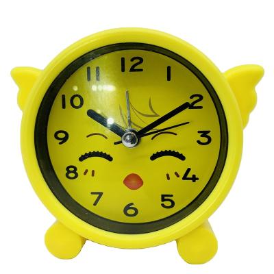 China Class 2020 Hot Selling Cute Small Cartoon Shape Alarm Clock For Kids Gift for sale