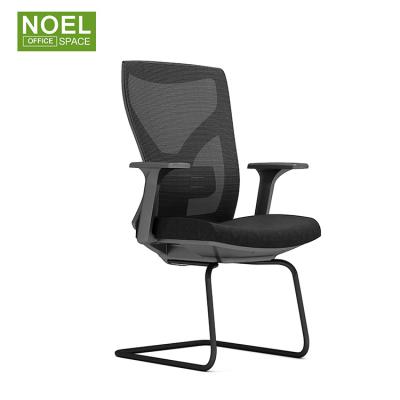 China Durable Fixed Armrest L Shape Leg Office Mesh Chair Adjustable Hot Selling Modern Series Furniture Executive Chair (Size) for sale