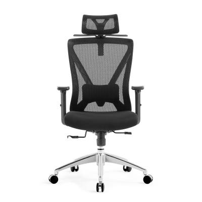 China 2D Modern Adjustable Office Chair Wholesale Headrest (Waist) Ergonomic Swivel Chair and Lumbar Support for sale