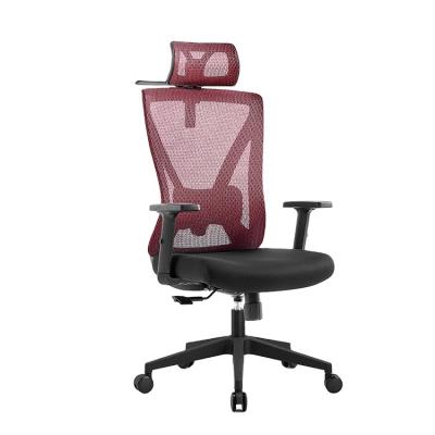 China Wholesale Classic Office Chair (Height) Ergonomic Visitor Chair Adjustable With 2D Headrest for sale