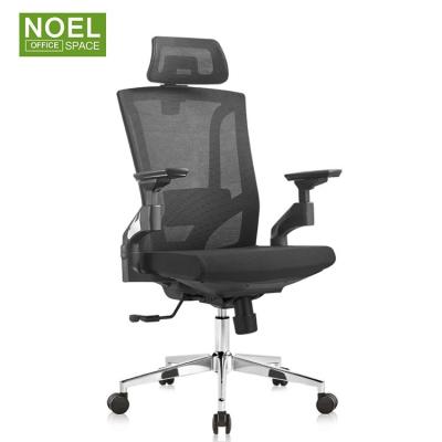 China Modern New Arrivals Adjustable (Height) Office Chairs Luxury Executive Office Chair With 4D Armrest Robot Armrest Ergonomic Office Chair for sale