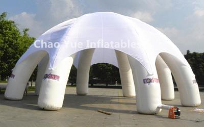 China 6m Diameter White Inflatable Dome Tent for outdoor event for sale