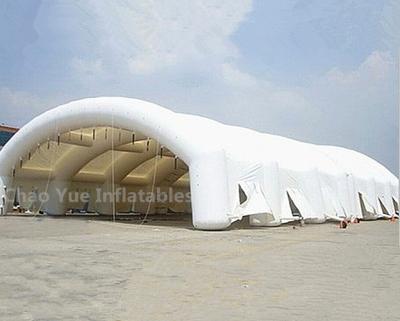 China Outdoor Portable 20x6m Inflatable Wedding Tent with CE Blowers for sale