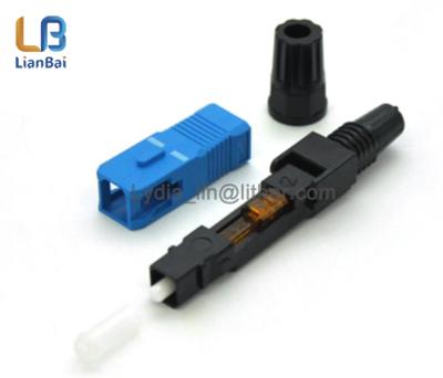 China FTTH Fiber Optic Connector 3M 8802-TLC/3 8802-TLC 3 SC/Upc Singlemode 3M Fiber Optic Fast SC UPC 3.0 FTTH Fast Connector for sale