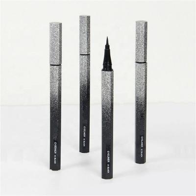 China Waterproof And Sweatproof Waterproof Eyeliner Pencil Hot Sponge Brush Main Diamond Long Lasting Multilateral Eyeliner for sale