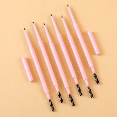 China Water Proof Eyebrow Pencil Private Label Waterproof Eyebrow , Round Brow Slim Pencil Custom Logo Vegan for sale