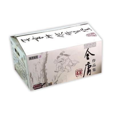 China Chinese classic martial arts novels complete jin Yong wuxia novel collection 313mm*440mm*200mm for sale