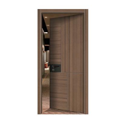 China Modern Apartment Pvc Door Interior Design Picture Frames Wpc Soundproof Door Waterproof for sale