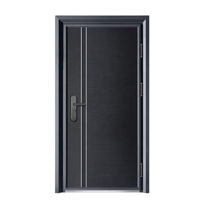 China Modern Security Door Front Exterior Security Outdoor Stainless Steel Main Doors For Home for sale