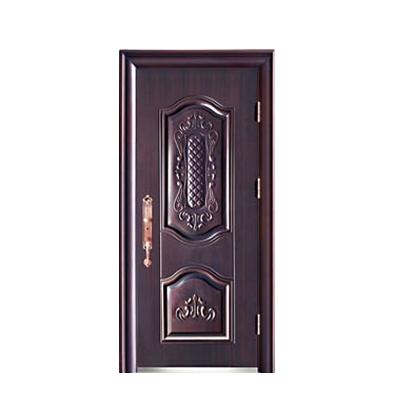 China Modern Design Anti Theft Simple And Stylish Anti Noise Iron Security Door Modern Design Steel Door for sale