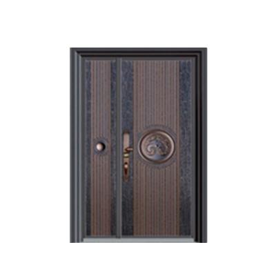 China Factory Wholesale Luxury Modern Front Steel Main Steel Exterior Door Security Door Directly for sale