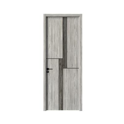 China New Modern Premium Luxury Interior Apartment Interior Door Bedroom Wooden Door for sale